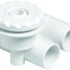 Quality Spa Jet Swivel Scallop 32 x 32mm White
