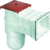 Quality Pool Weir Liner Type White