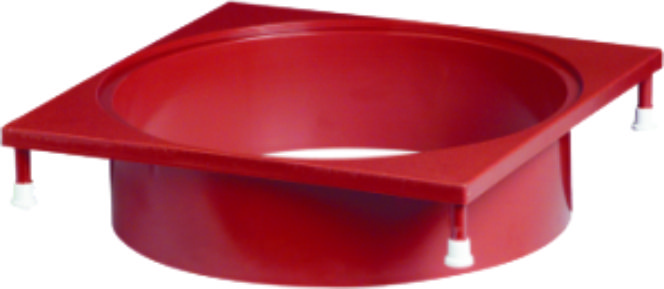 Quality Pool Weir Deck Collar Terracotta