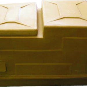 Quality Plastic Combi Filter Box, Tan